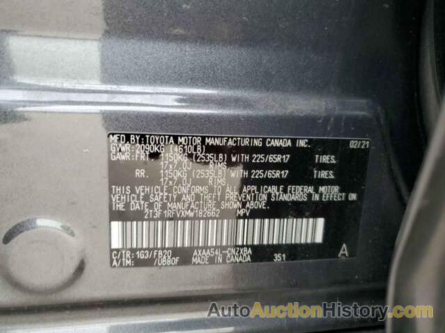 TOYOTA RAV4 LE, 2T3F1RFVXMW182662