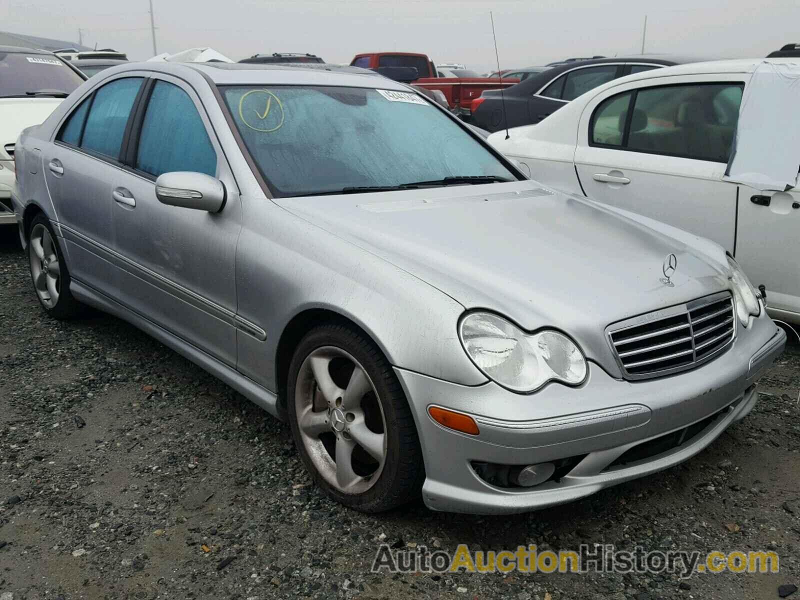 2006 MERCEDES-BENZ C GENERATION 2006 230, WDBRF52H26F782389