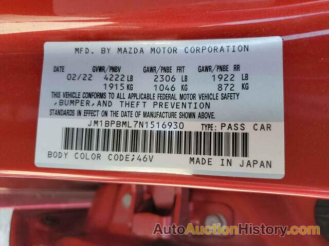 MAZDA 3 PREMIUM, JM1BPBML7N1516930