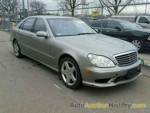 2004 MERCEDES-BENZ S500, WDBNG75J84A412130