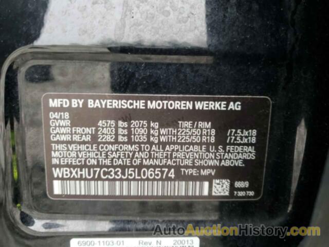 BMW X1 SDRIVE28I, WBXHU7C33J5L06574