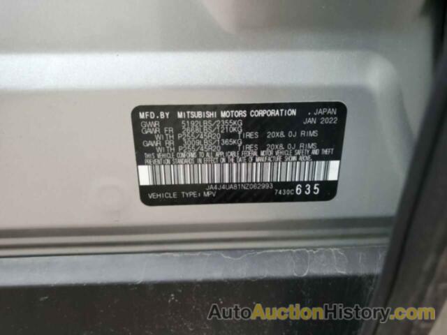 MITSUBISHI OUTLANDER SE, JA4J4UA81NZ062993