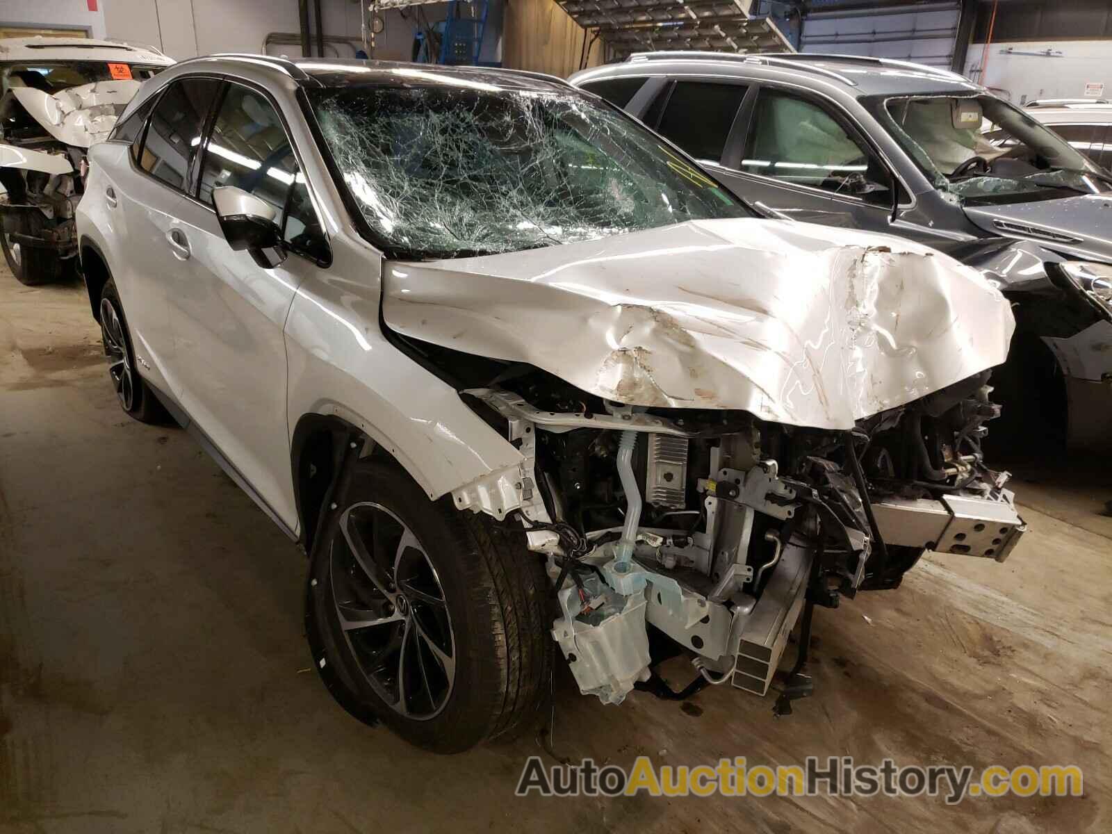 2018 LEXUS RX450 450H BASE, 2T2BGMCA3JC025901