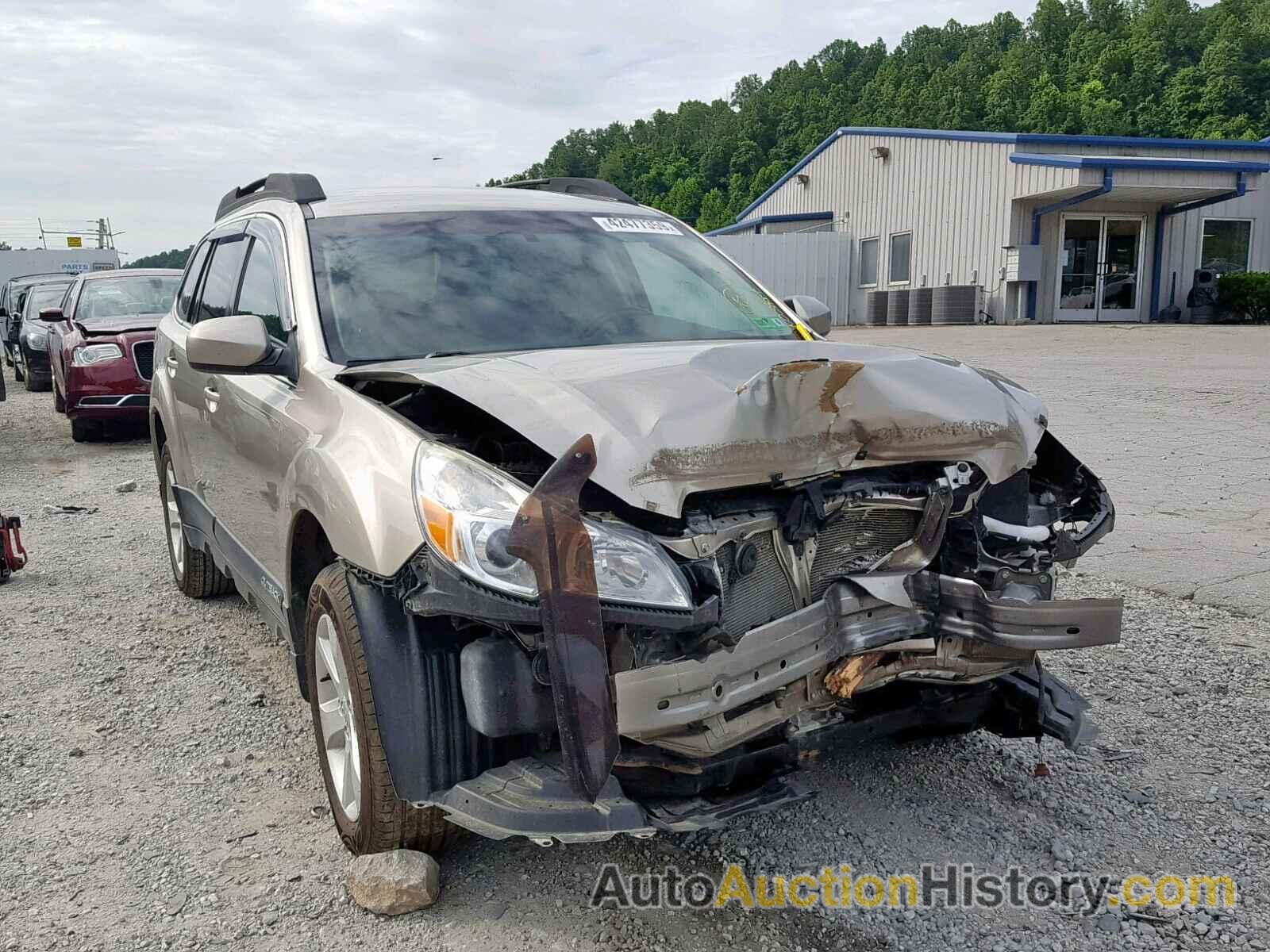 2014 SUBARU OUTBACK 2.5I PREMIUM, 4S4BRCCCXE3235593