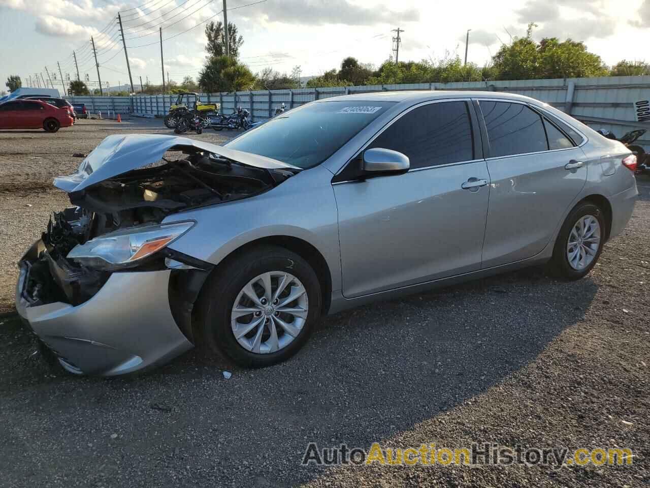 2016 TOYOTA CAMRY LE, 4T4BF1FK1GR548809