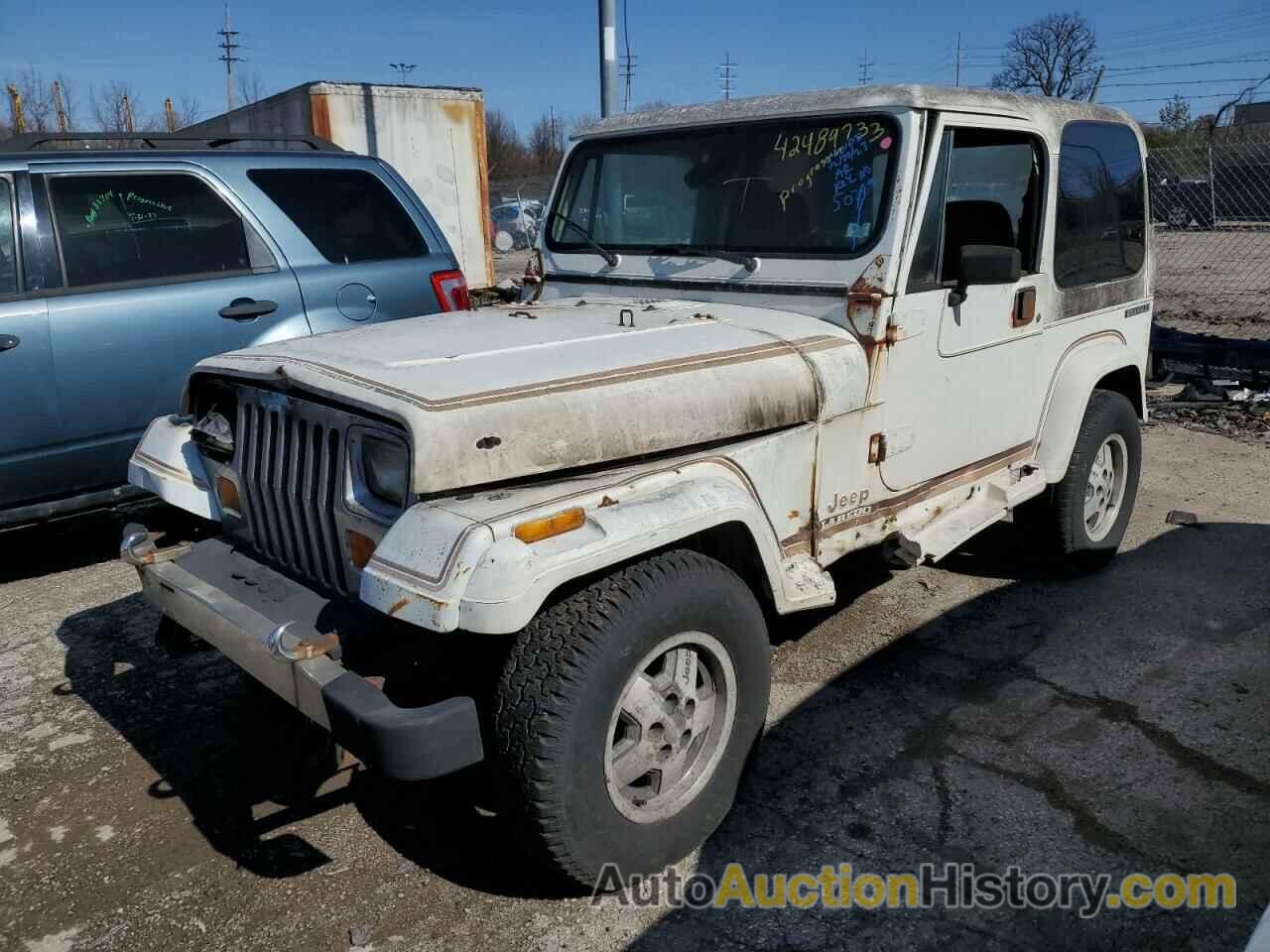 1987 JEEP WRANGLER LAREDO, 2BCCE8149HB508039