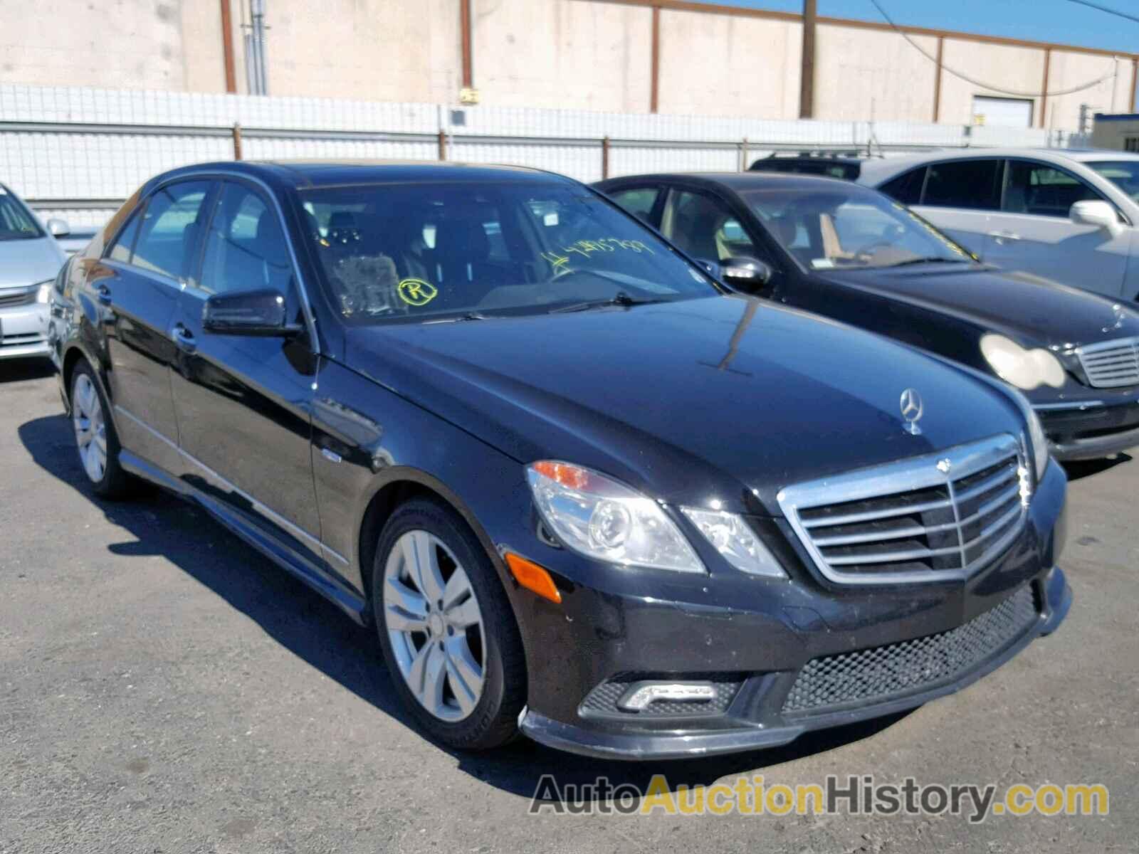 2011 MERCEDES-BENZ E 350 BLUETEC, WDDHF2EB1BA349596