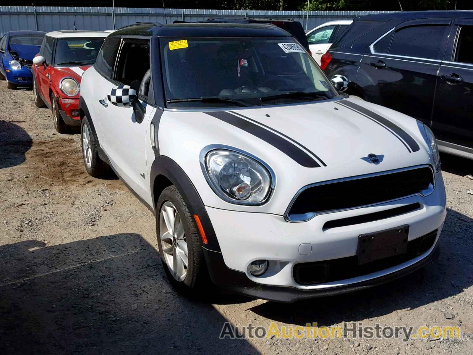 2014 MINI COOPER S PACEMAN, WMWSS7C55EWN71732