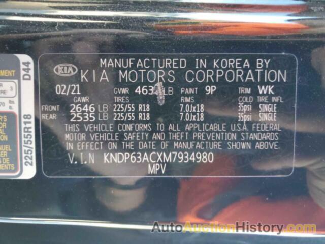 KIA SPORTAGE S, KNDP63ACXM7934980