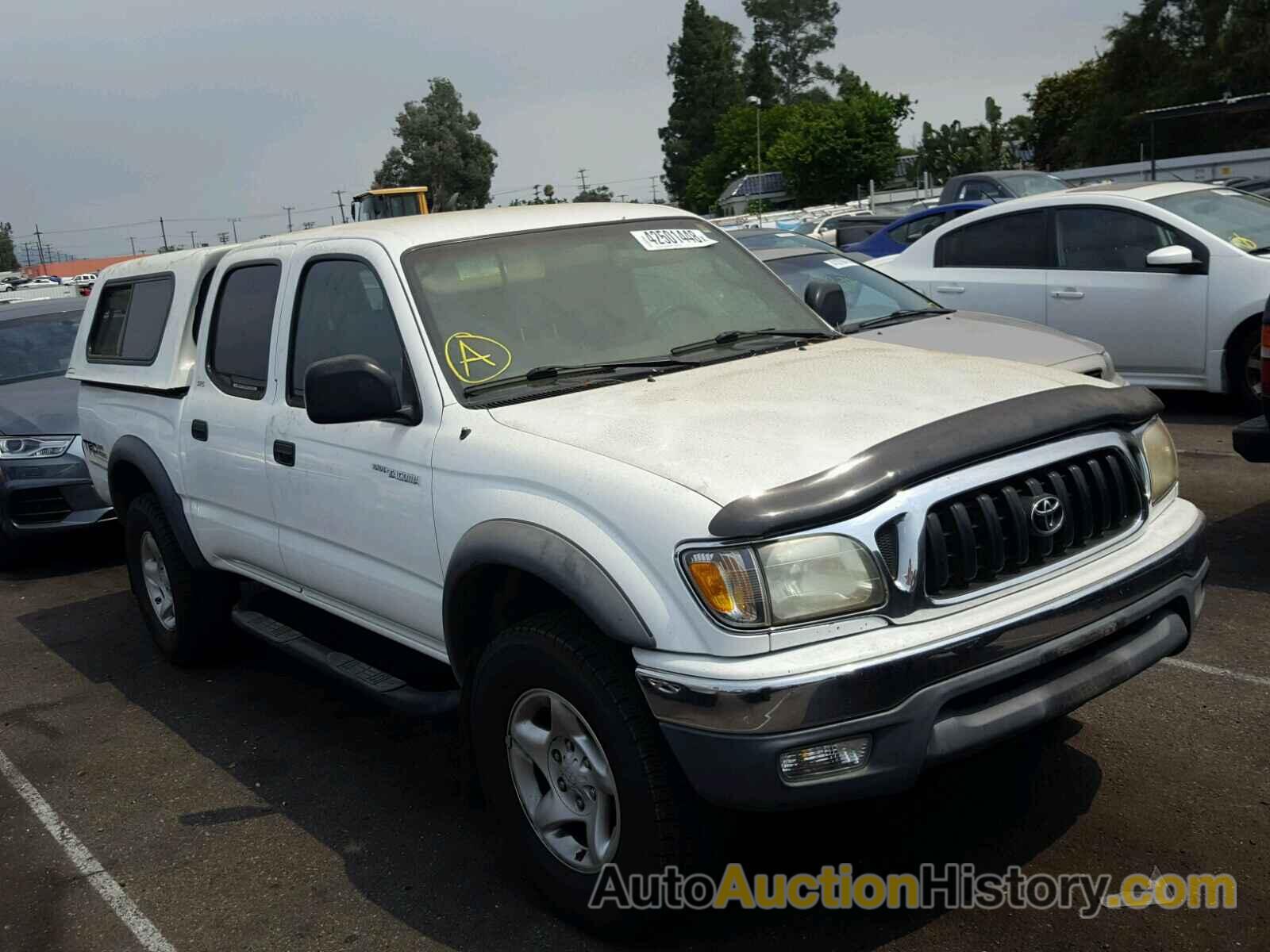 2004 TOYOTA TACOMA DOUBLE CAB PRERUNNER, 5TEGN92N54Z438791