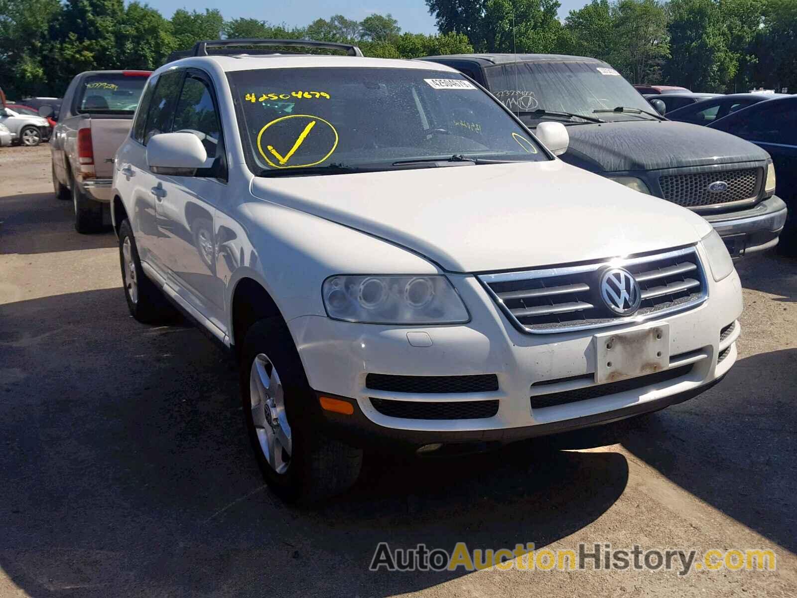 2004 VOLKSWAGEN TOUAREG 3.2, WVGBC67LX4D024898