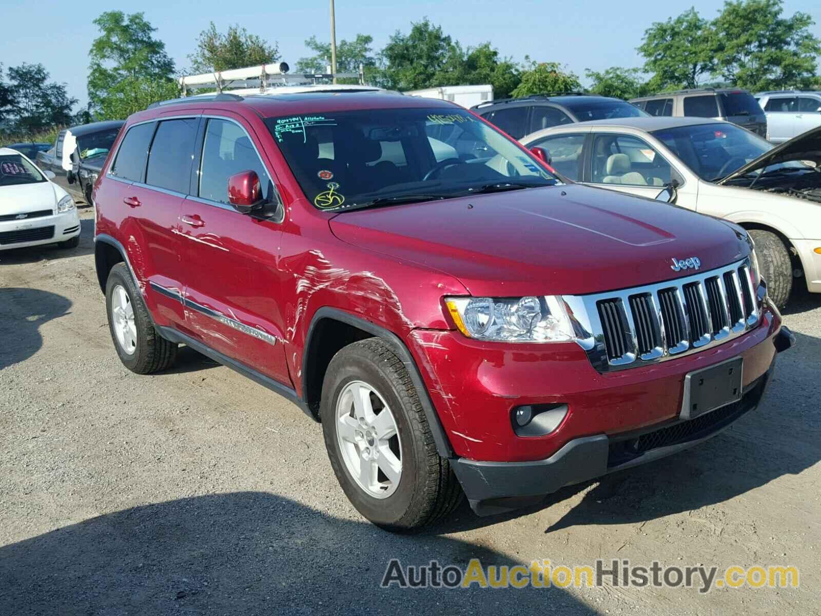 2012 JEEP GRAND CHEROKEE LAREDO, 1C4RJFAG6CC340808