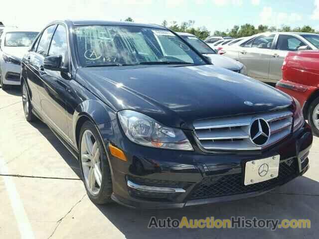 2013 MERCEDES-BENZ C 300 4MATIC, WDDGF8AB2DA755717