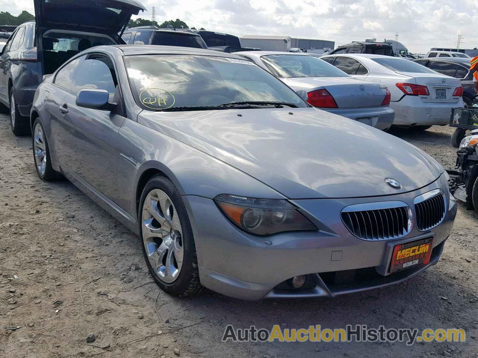 2004 BMW 645 CI AUTOMATIC, WBAEH73434B215126