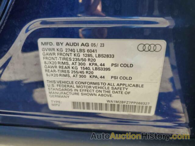 AUDI Q4 E-TRON PRESTIGE, WA1M2BFZ7PP066327