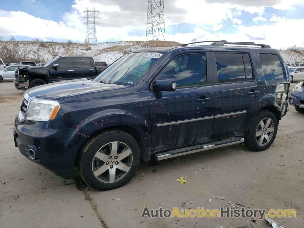 HONDA PILOT TOURING, 5FNYF4H91CB059222