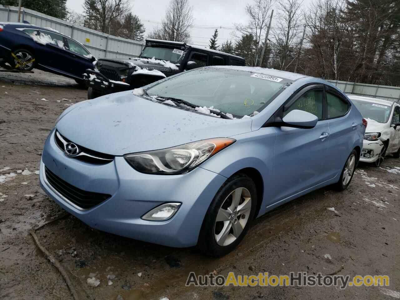 2012 HYUNDAI ELANTRA GLS, KMHDH4AE5CU175414