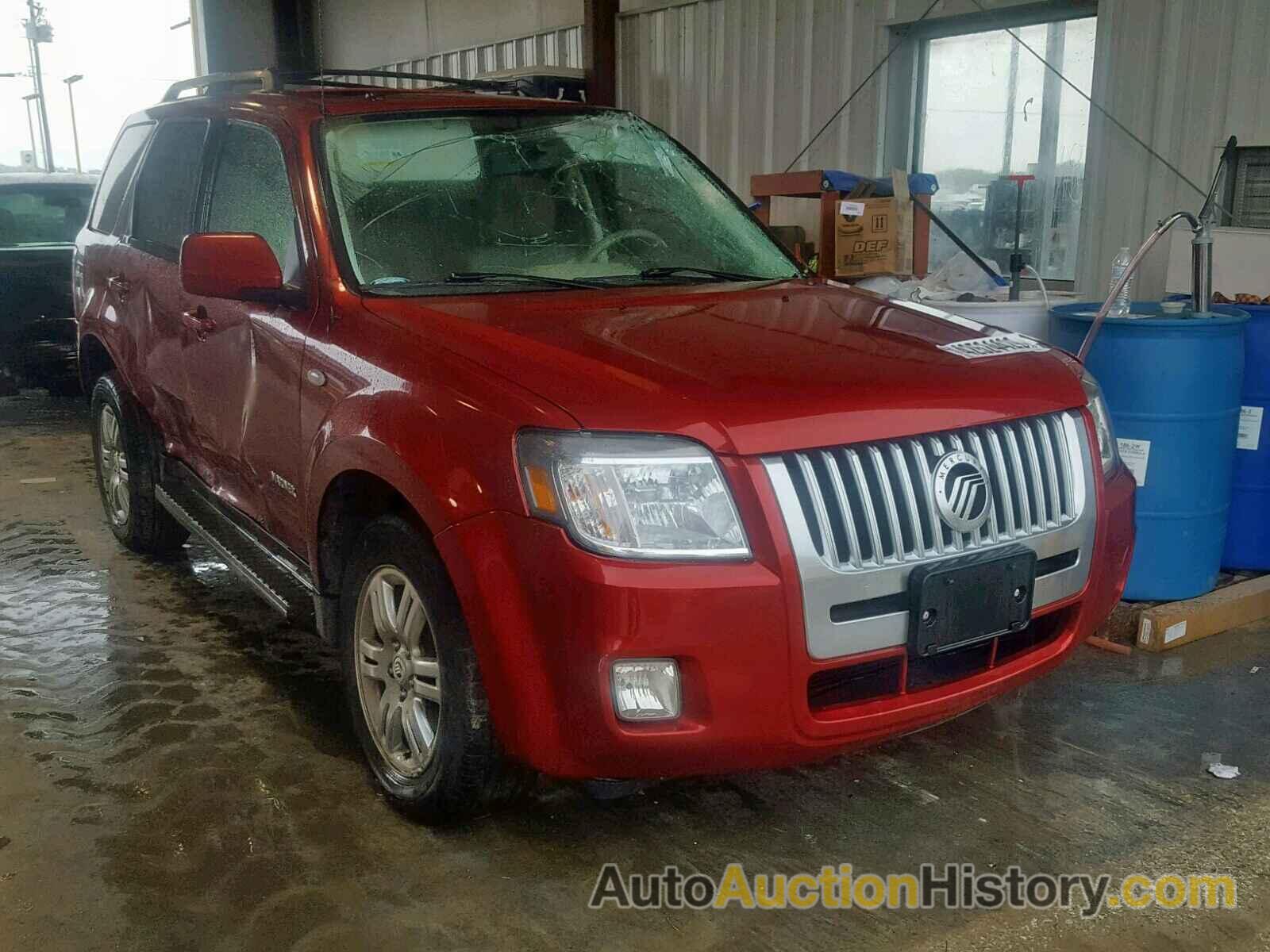 2008 MERCURY MARINER PR PREMIER, 4M2CU87108KJ46276