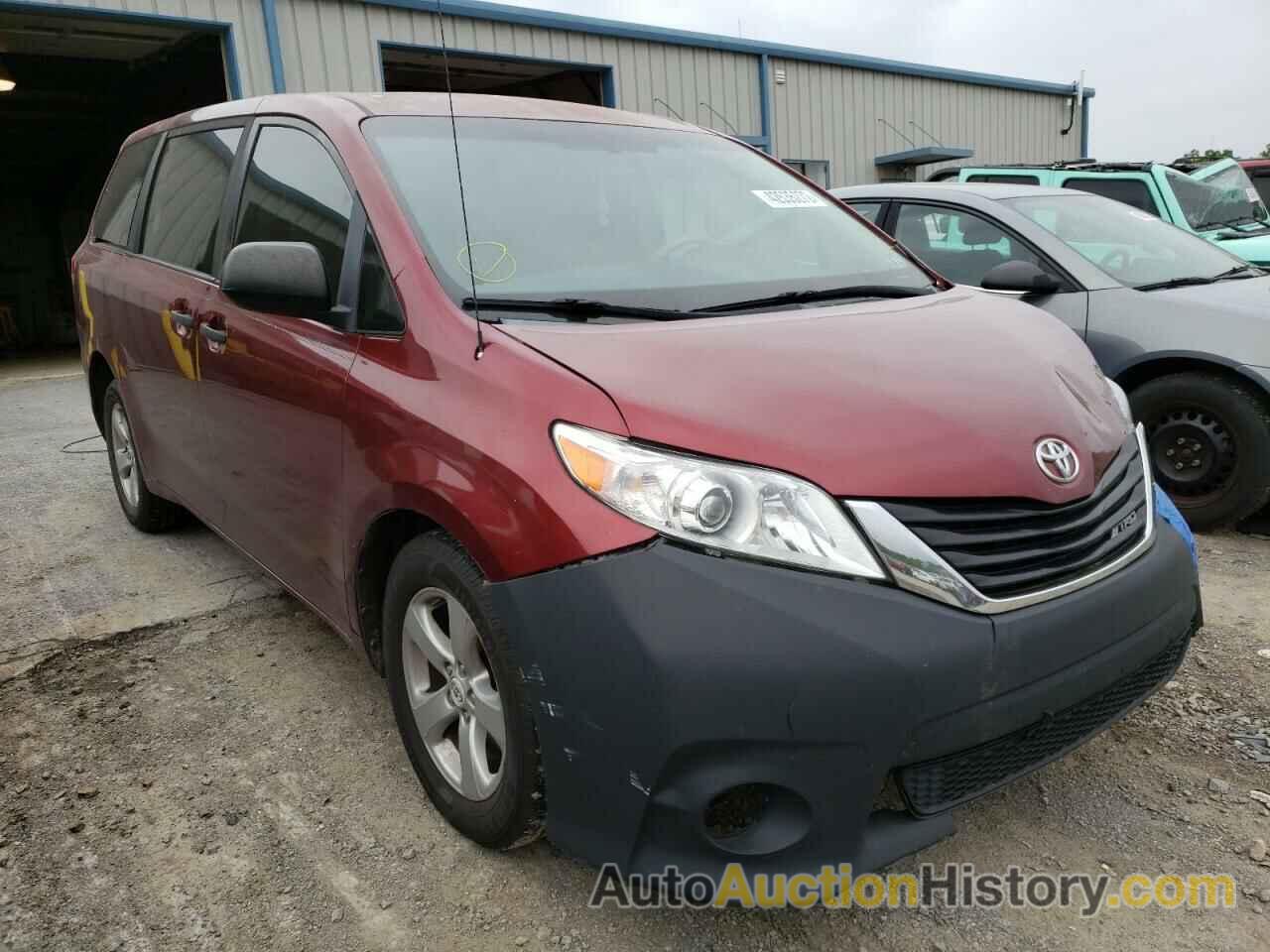 2012 TOYOTA SIENNA, 5TDZK3DC7CS207669