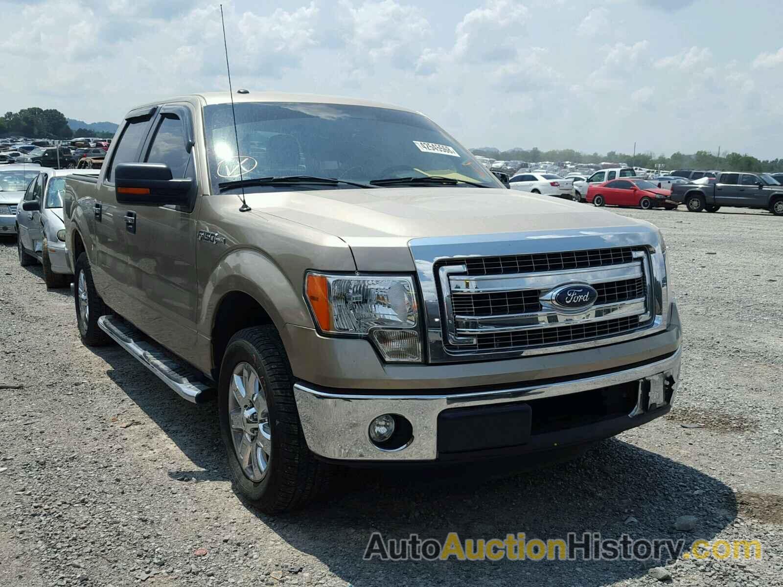 2014 FORD F150 SUPERCREW, 1FTFW1CF1EKD97907