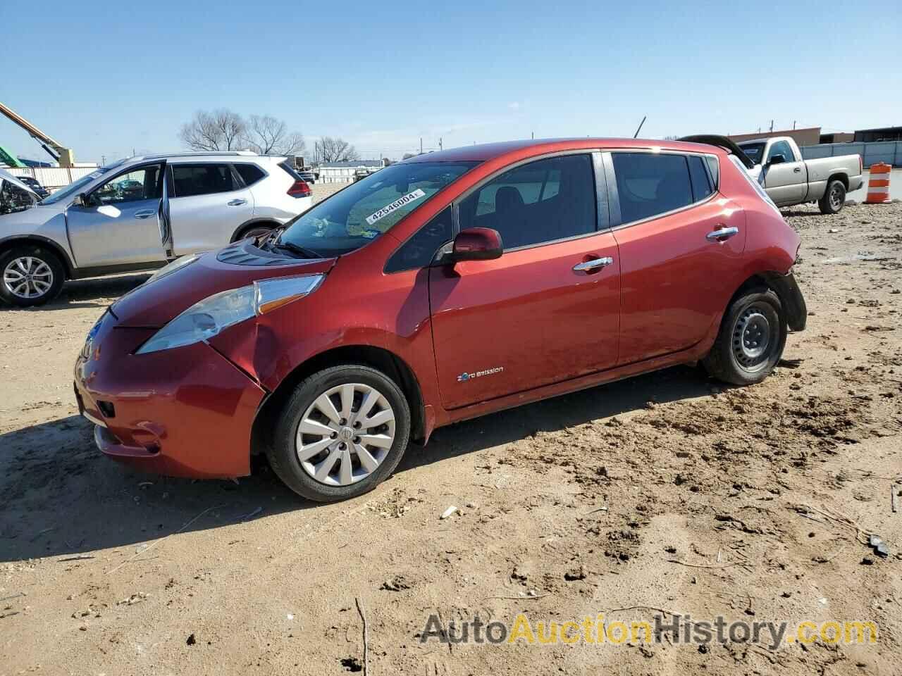 NISSAN LEAF S, 1N4AZ0CP2FC312434