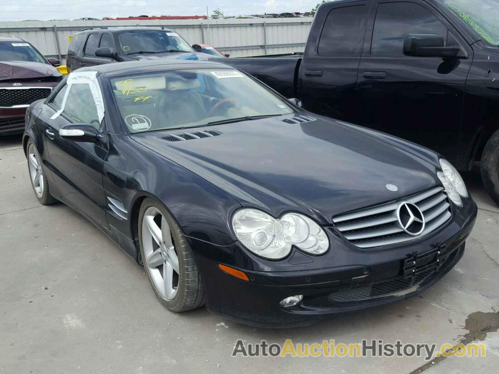 2006 MERCEDES-BENZ SL 500, WDBSK75F36F109825