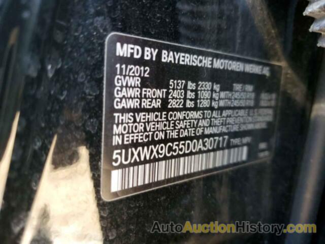 BMW X3 XDRIVE28I, 5UXWX9C55D0A30717