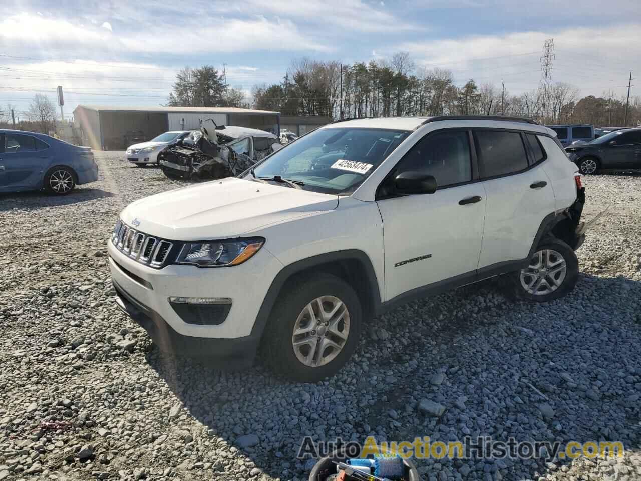 JEEP COMPASS SPORT, 3C4NJCAB6JT140627