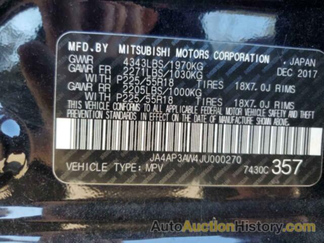 MITSUBISHI OUTLANDER ES, JA4AP3AW4JU000270