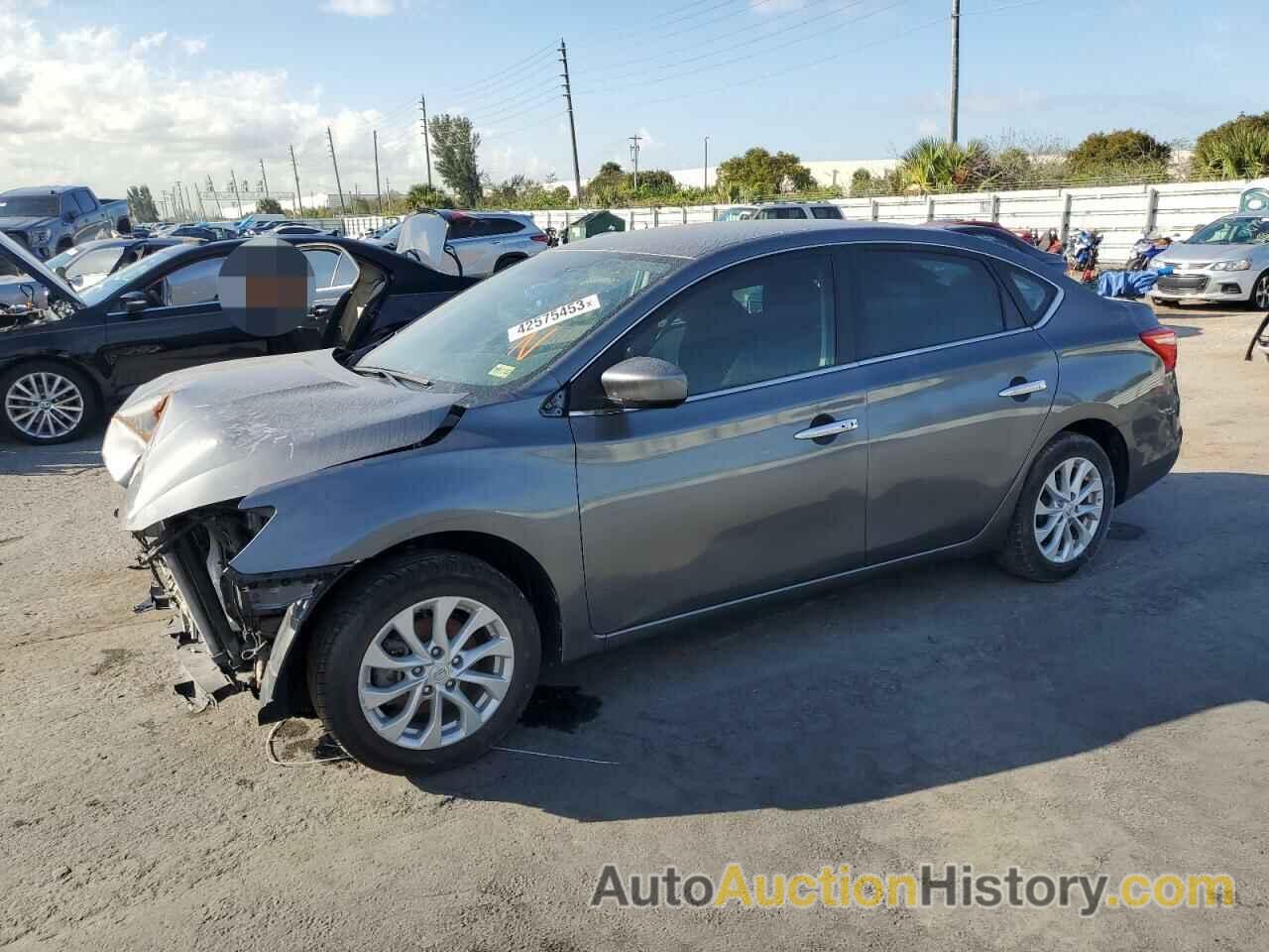 2019 NISSAN SENTRA S, 3N1AB7AP0KL613747