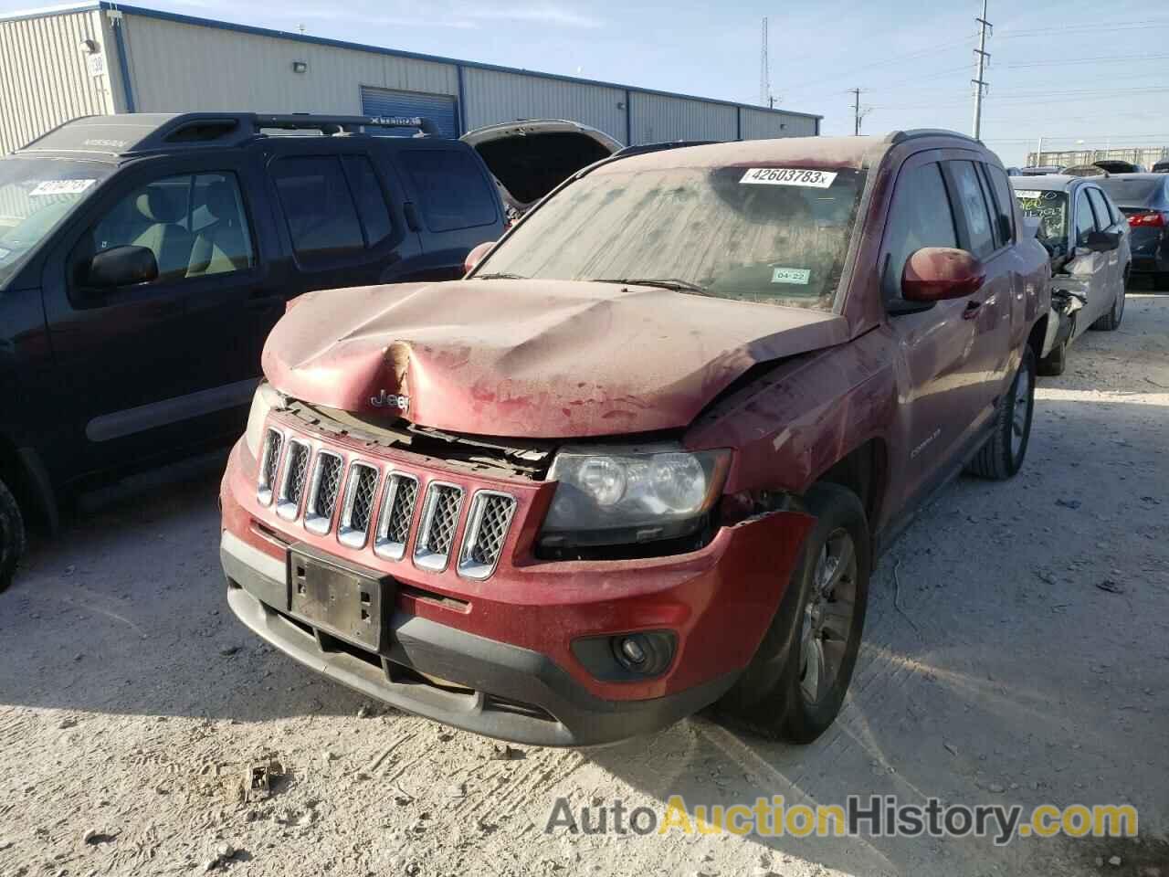 2014 JEEP COMPASS LATITUDE, 1C4NJCEB2ED559676