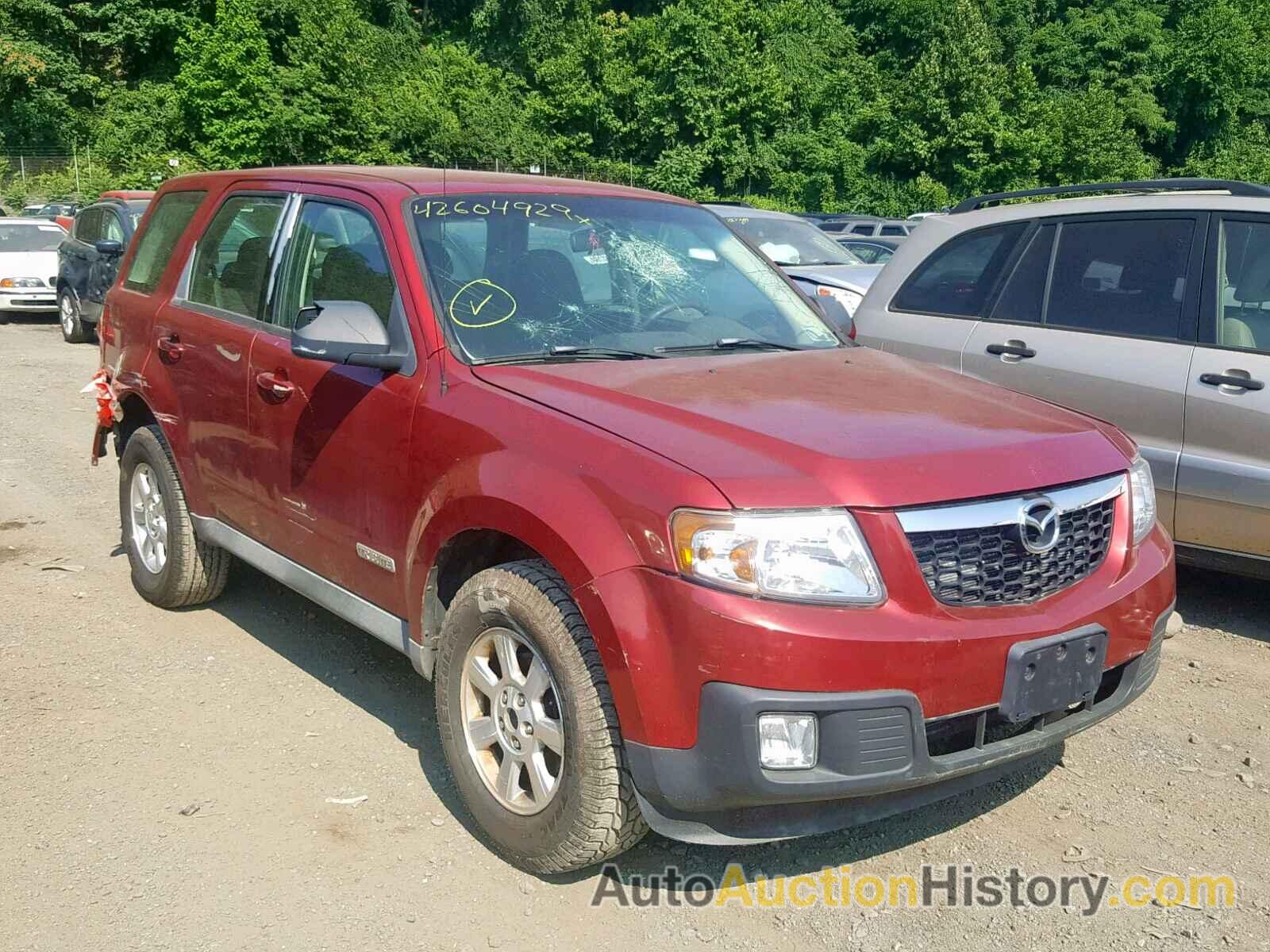 2008 MAZDA TRIBUTE S, 4F2CZ96188KM00251