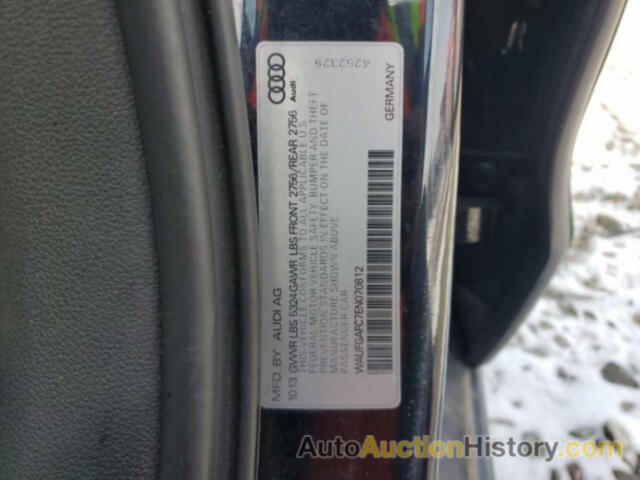 AUDI A6 PREMIUM PLUS, WAUFGAFC7EN070812