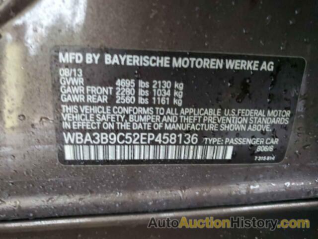 BMW 3 SERIES XI, WBA3B9C52EP458136