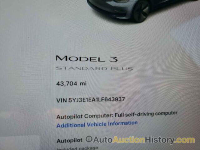 TESLA MODEL 3, 5YJ3E1EA1LF643937