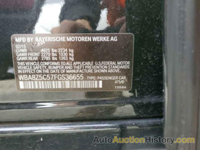 BMW 3 SERIES XIGT SULEV, WBA8Z5C57FGS36655