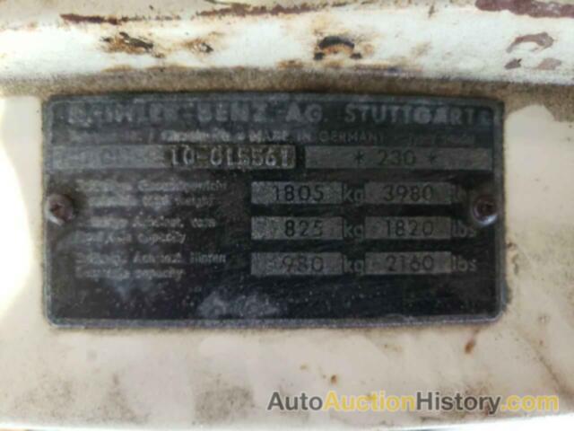 MERCEDES-BENZ 230-CLASS, 11001110015561