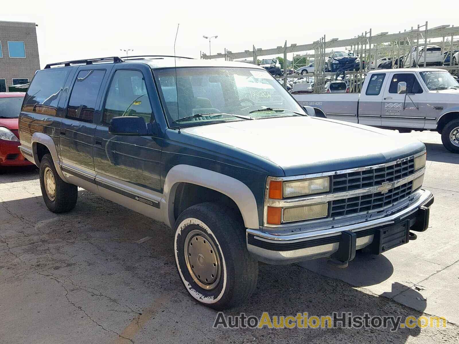 1993 CHEVROLET SUBURBAN K2500, 1GNGK26N6PJ331992