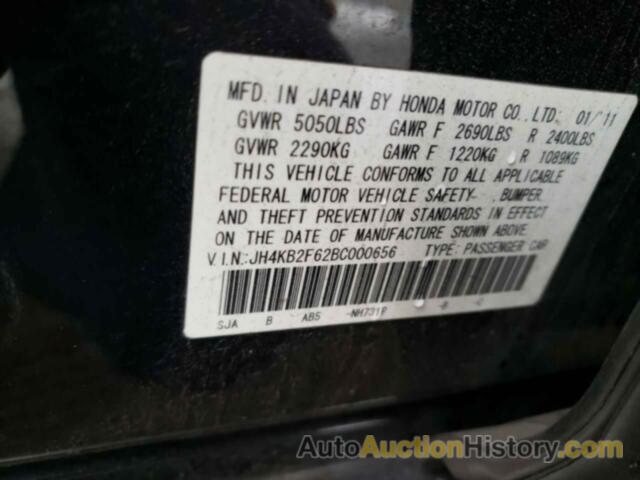 ACURA RL, JH4KB2F62BC000656