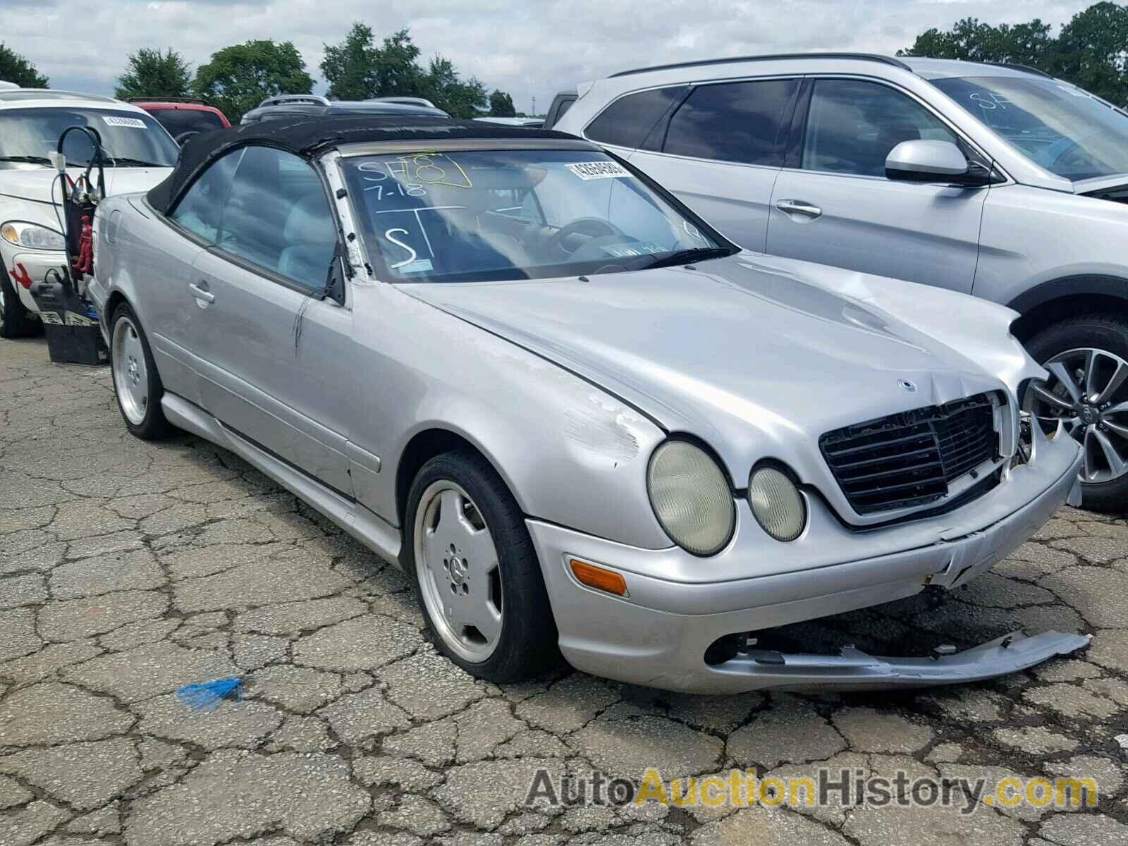 2002 MERCEDES-BENZ CLK 430 430, WDBLK70G32T102387