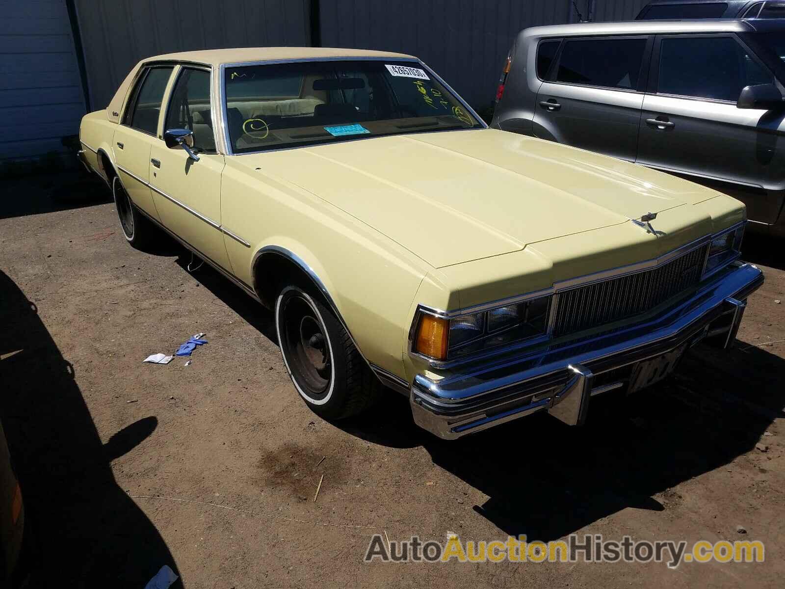 1977 CHEVROLET CAPRICE, 1N69L7C177666