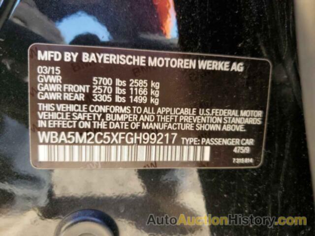 BMW 5 SERIES IGT, WBA5M2C5XFGH99217