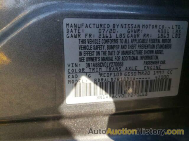 NISSAN SENTRA SV, 3N1AB8CV0LY270668