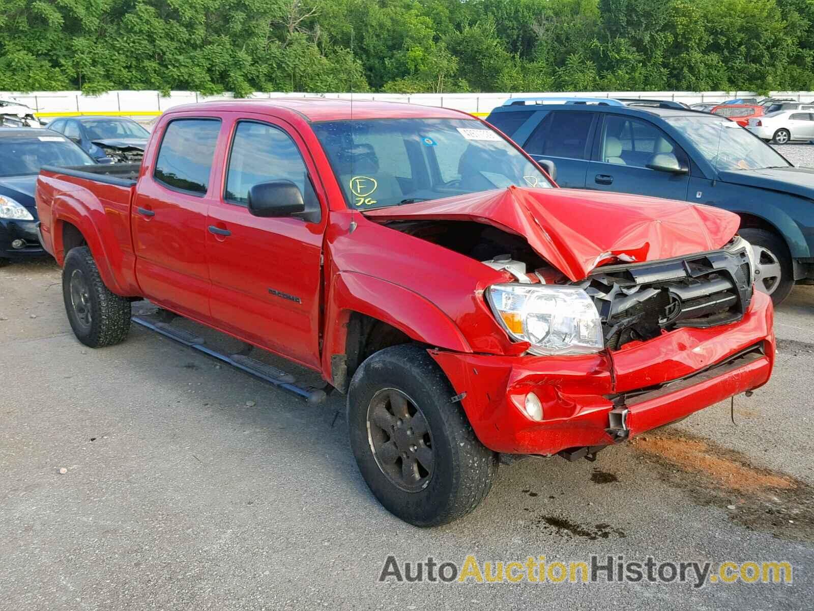 2005 TOYOTA TACOMA DOUBLE CAB PRERUNNER LONG BED, 5TEKU72N55Z077372