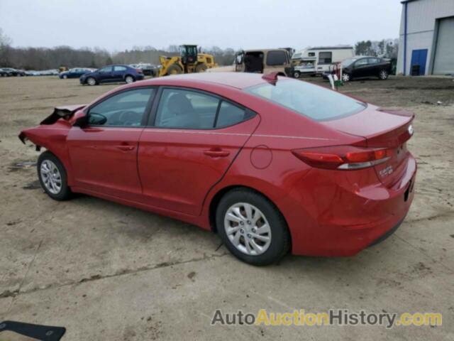 HYUNDAI ELANTRA SE, KMHD74LF6HU392163