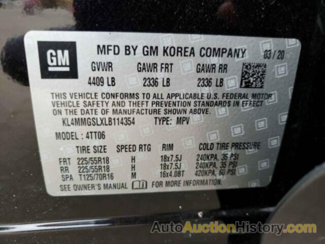 BUICK ENCORE ESSENCE, KL4MMGSLXLB114354