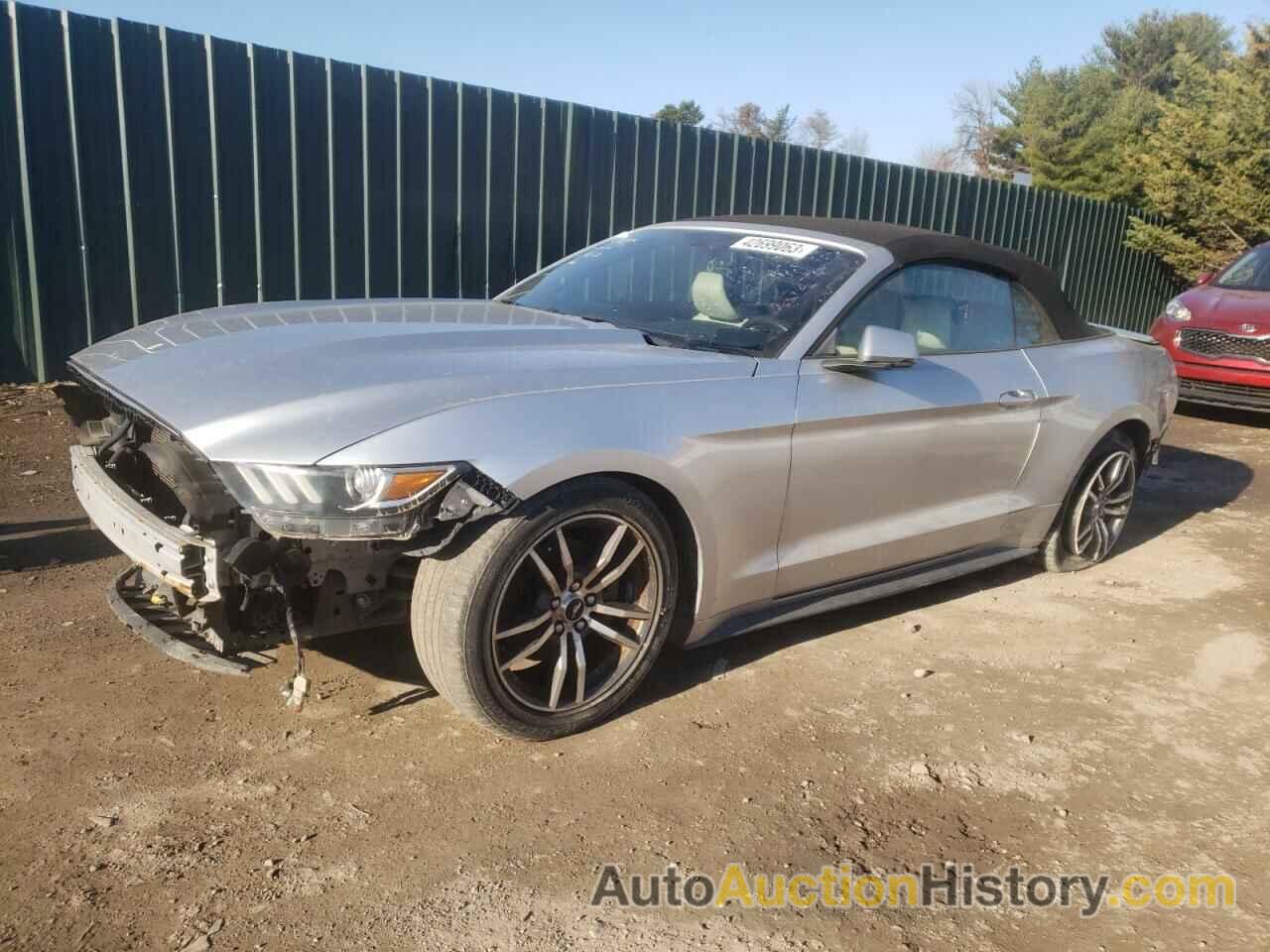 2016 FORD MUSTANG, 1FATP8UH5G5217277