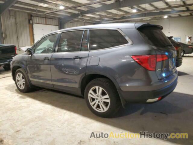 HONDA PILOT LX, 5FNYF6H17GB082564