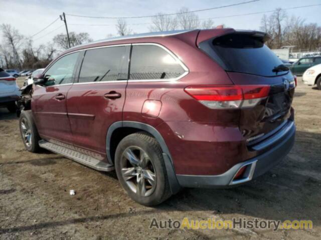 TOYOTA HIGHLANDER LIMITED, 5TDDZRFHXHS377176