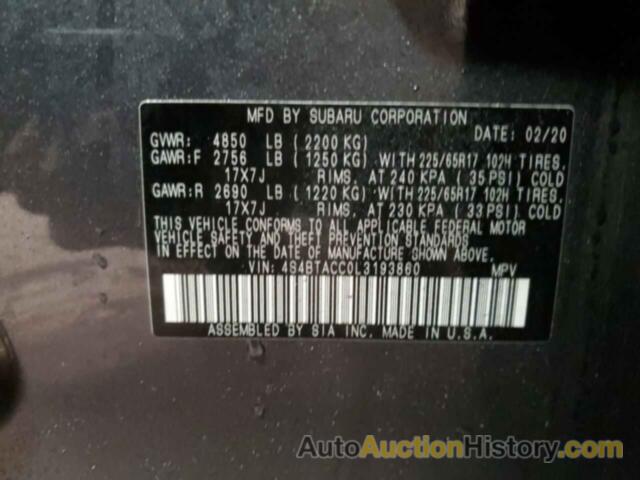 SUBARU OUTBACK PREMIUM, 4S4BTACC0L3193860